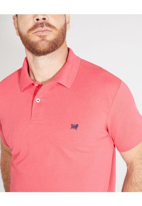 Polo Para Hombre Cuello Tejido Sin Bolsillo Color Rojo  Marca Patprimo #44112316