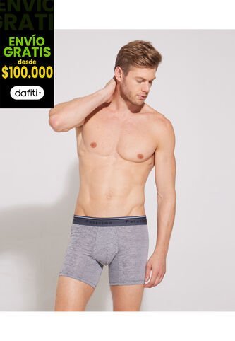 Boxer X1 Para Hombre Filete Medio Color Gris Marca Patprimo #44000433 Patprimo
