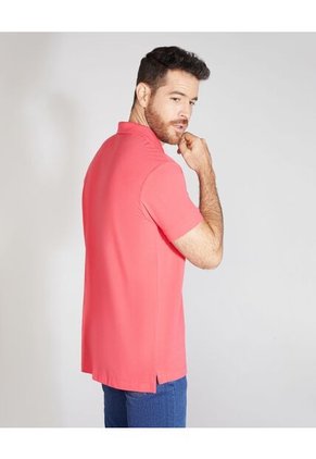Polo Para Hombre Cuello Tejido Sin Bolsillo Color Rojo  Marca Patprimo #44112316