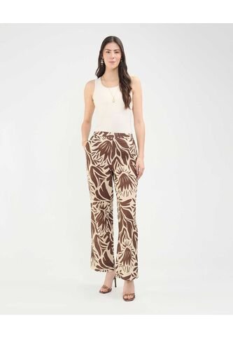 Pantalón Para Mujer  Color Café  Marca Patprimo #30071952 Patprimo