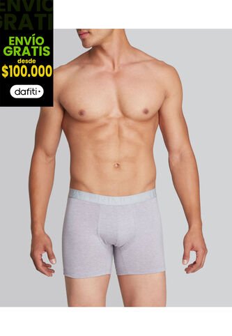 Boxer X1 Para Hombre Filete Medio Color Gris Marca Patprimo #44000292 Patprimo