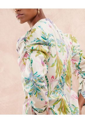 Blusa Para Mujer Manga 3/4 Color Verde  Marca Patprimo #30123282