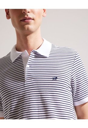 Polo Para Hombre Cuello Tejido Sin Bolsillo Color Blanco Marca Patprimo #44112459