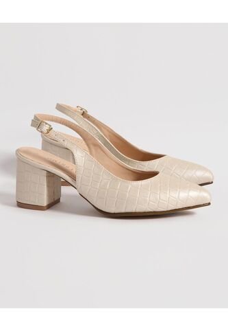 Tacos Para Mujer  Color Dorado Marca Patprimo #30710040 Patprimo