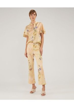 Pantalón Para Mujer  Color Amarillo  Marca Patprimo #30071833