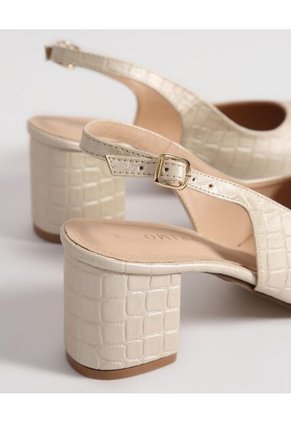 Tacos Para Mujer  Color Dorado Marca Patprimo #30710040