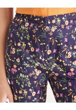 Pantalón Para Mujer Capri Color Azul Oscuro Marca Patprimo #30071625