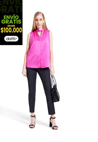 Pantalón Para Mujer  Color Negro Marca Patprimo #30071709 Patprimo