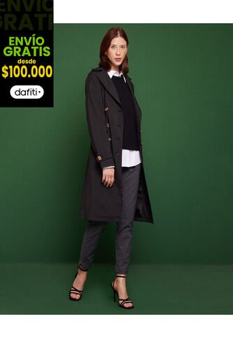 Pantalón Para Mujer  Color Negro Marca Patprimo #30071710 Patprimo