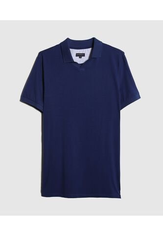 Polo Para Hombre Cuello Tejido Sin Bolsillo Color Azul  Marca Patprimo #44112557 Patprimo