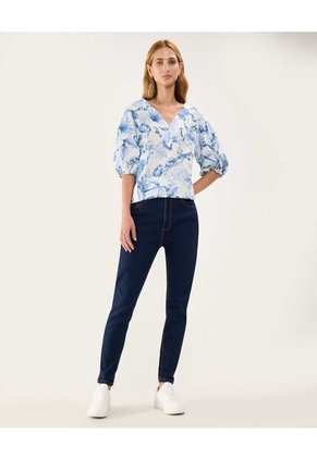 Blusa Para Mujer Manga Corta Color Blanco Marca Patprimo #30123403