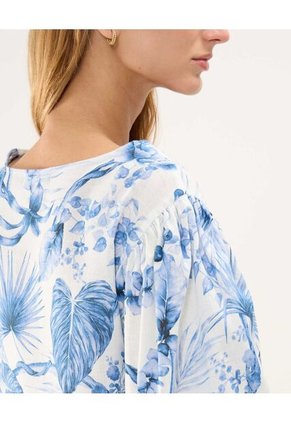 Blusa Para Mujer Manga Corta Color Blanco Marca Patprimo #30123403