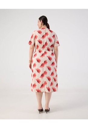 Vestido  Para Mujer M/C Medio Color Rojo Marca Patprimo #14170105