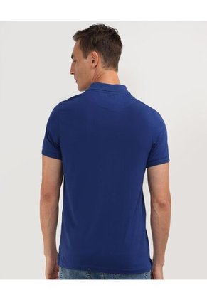 Polo Para Hombre Cuello Tejido Sin Bolsillo Color Azul  Marca Patprimo #44112557