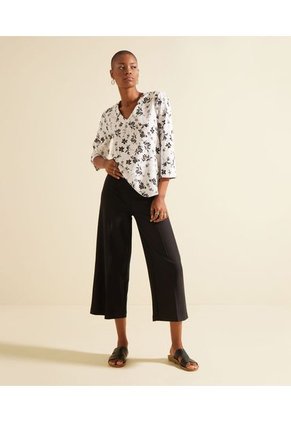 Blusa Para Mujer Manga 3/4 Color Negro Marca Patprimo #30122897