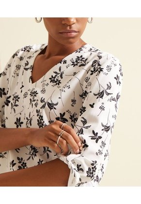 Blusa Para Mujer Manga 3/4 Color Negro Marca Patprimo #30122897