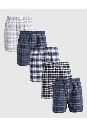 Boxer X5 Para Hombre Bragueta Amplio Color Surtido Marca Patprimo #44000561