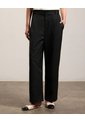 Pantalón De Sastrería Recto Para Mujer  Para Mujer Negro Patprimo de Patprimo