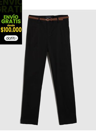 Pantalón Para Mujer Chino Color Negro Marca Patprimo #30071723 Patprimo