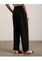 Pantalón De Sastrería Recto Para Mujer  Para Mujer Negro Patprimo de Patprimo