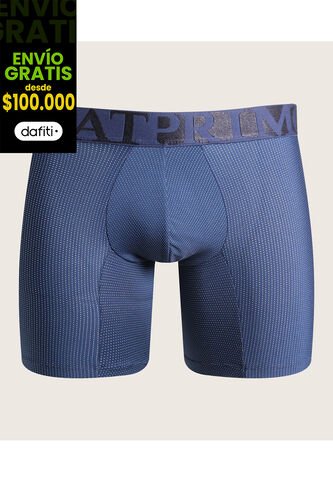 Boxer X1 Para Hombre Filete Medio Color Azul Marca Patprimo #44000152 Patprimo
