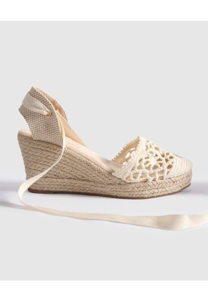 Espadrilles Para Mujer  Color Beige Marca Patprimo #30700028