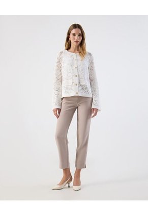 Chaqueta  Para Mujer Desestructurada Color Blanco Marca Patprimo #30080599