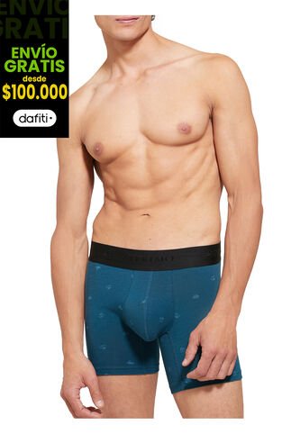 Boxer X1 Para Hombre Filete Medio Color Azul Claro Marca Patprimo #44000180 Patprimo