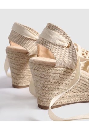 Espadrilles Para Mujer  Color Beige Marca Patprimo #30700028