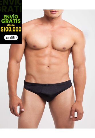 Pantalóncillo X1 Para Hombre Tanga Color Negro Marca Patprimo #10015 Patprimo