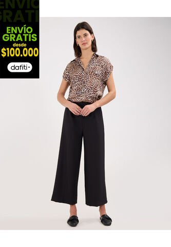 Pantalón Para Mujer  Color Negro Marca Patprimo #30071922 Patprimo