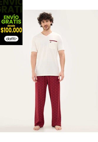 Pijama Para Hombre M/C P/L Color Unicolor Marca Patprimo #44040209 Patprimo