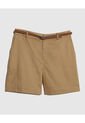 Bermuda Para Mujer  Color Café Claro Marca Patprimo #30100364 de Patprimo