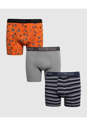 Boxer Para Niño Filete Medio Color Surtido Marca Patprimo #63000073 Patprimo