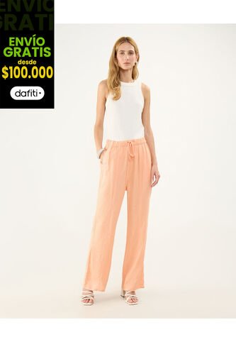 Pantalón Para Mujer  Color Naranja Marca Patprimo #30071894 Patprimo