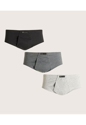 Pantalóncillo X3 Para Hombre Clasico Color Surtido Marca Patprimo #10220