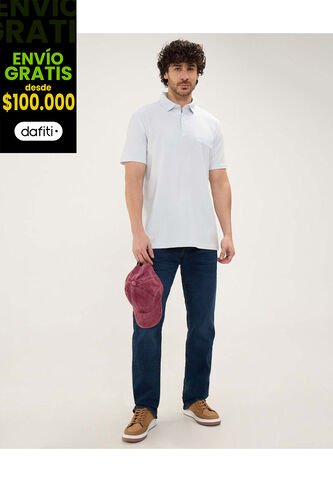 Jean Para Hombre Regular Color Azul Oscuro Marca Patprimo #44160342 Patprimo