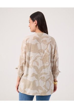 Blusa Para Mujer Manga 3/4 Color Beige Marca Patprimo #14121387