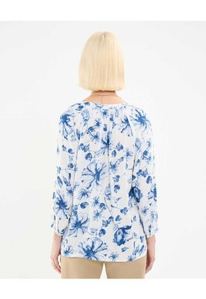 Blusa Para Mujer Manga 3/4 Color Blanco Marca Patprimo #30123390