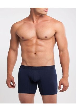 Boxer  De Diseño Clásico En Lycra-Algodón X1 Para Hombre Azul Patprimo