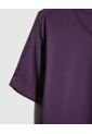 Camiseta Manga Corta Cuello V Con Grabado Laser  Para Hombre Morado Patprimo de Patprimo