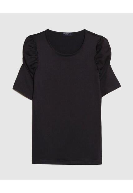 Camiseta Para Mujer Manga Corta Color Azul Oscuro Marca Patprimo #30093658