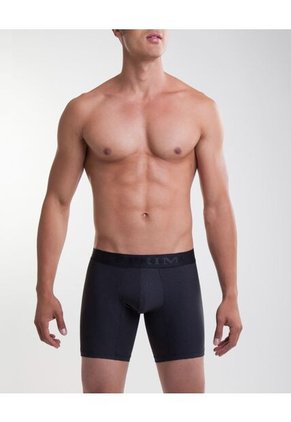 Boxer De Microfibra Estampados X1 Para Hombre Negro Patprimo