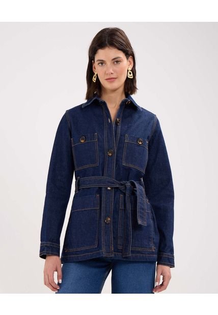 Chaqueta Para Mujer Moda Color Azul Marca Patprimo #30080537