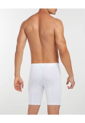 Boxer X1 Para Hombre Fleat Seamer Largo Color Blanco Marca Patprimo #44000072
