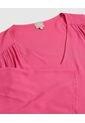 Blusa Para Mujer Manga Corta Color Rosado Marca Patprimo #14121308 de Patprimo