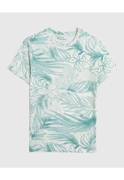 Camiseta  Para Mujer Manga Corta Moda Color Azul Marca Patprimo #30098510