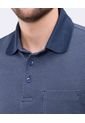 Polo Para Hombre Cuello Tejido Con Bolsillo Color Azul Marca Patprimo #44112722 de Patprimo