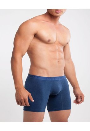 Boxer X1 Para Hombre Fleat Seamer Medio Color Azul Marca Patprimo #44000120