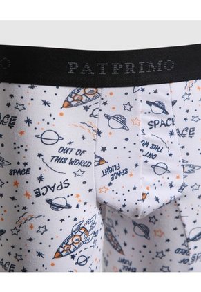 Boxer Para Niño Filete Medio Color Blanco Marca Patprimo #63000062